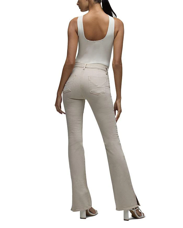 Hudson Barbara High Rise Bootcut Jeans in Oxford Tan 4