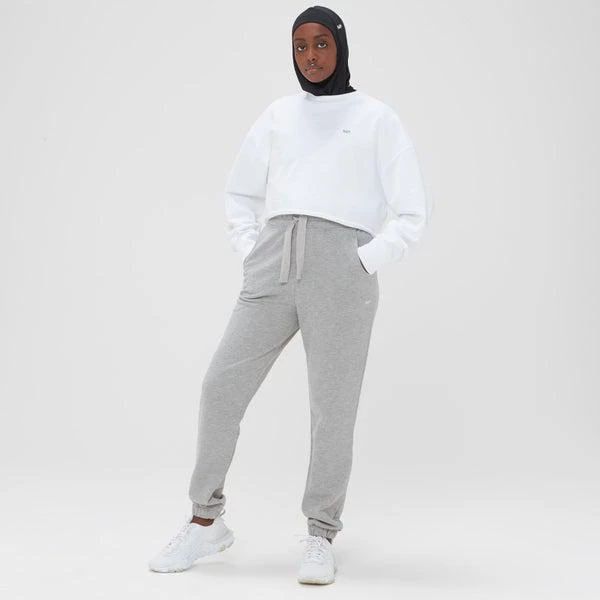 MP MP Women's Composure Cropped Sweatshirt - White 4