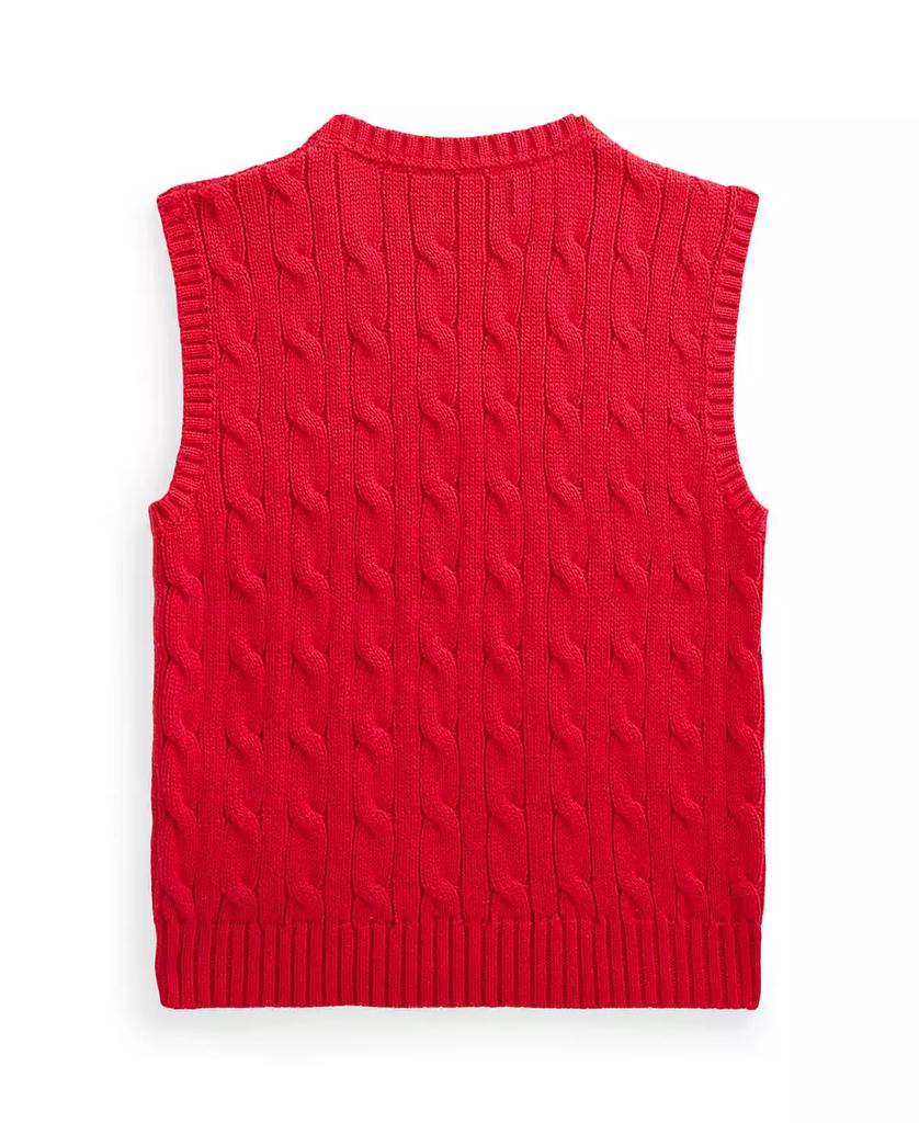 Ralph Lauren Toddler and Little Boys Cable-Knit Sweater Vest