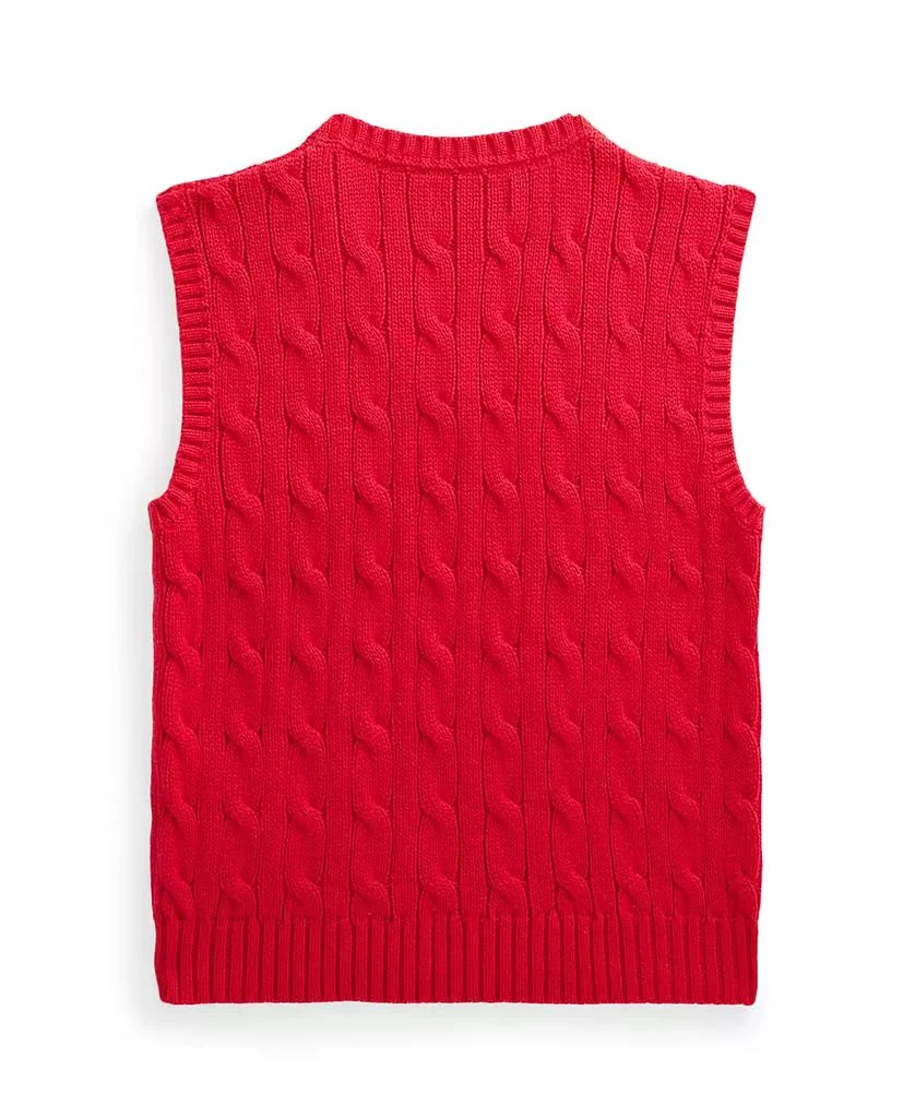Ralph Lauren Toddler and Little Boys Cable-Knit Sweater Vest 2