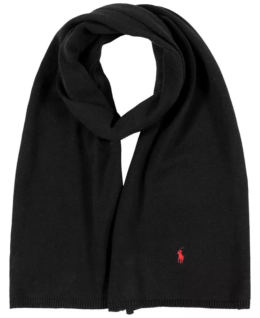 Ralph Lauren Men's Lightweight Cotton Knit Scarf 2