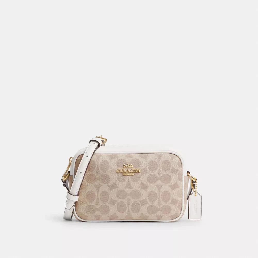 Coach Mini Jamie Camera Bag In Signature Canvas 1