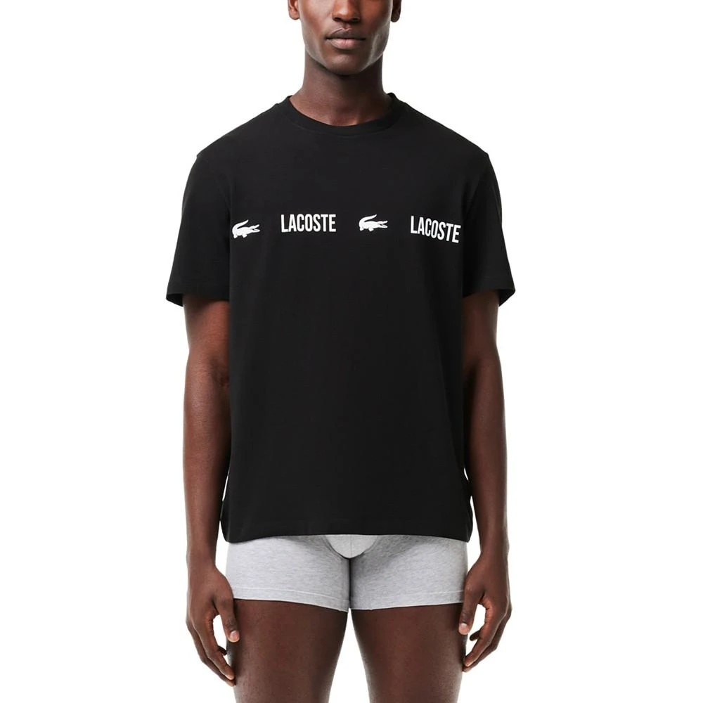 Lacoste Men's Logo Band Underwear T-Shirt 1