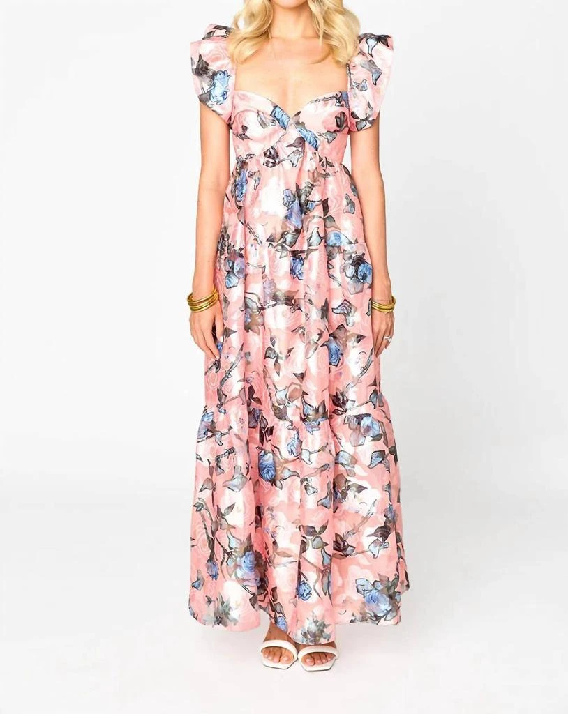 Buddylove Buddylove - Lilly Sweetheart Neckline Maxi Dress 1