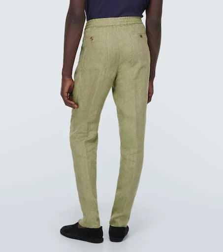ETRO Linen straight pants 4