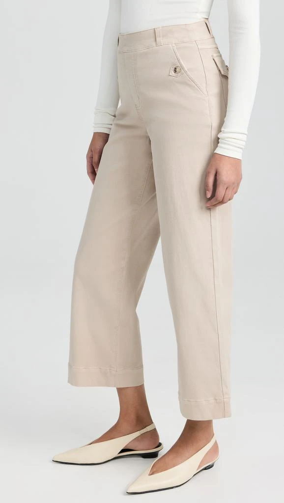 SPANX Stretch Twill Wide Leg Pants 3