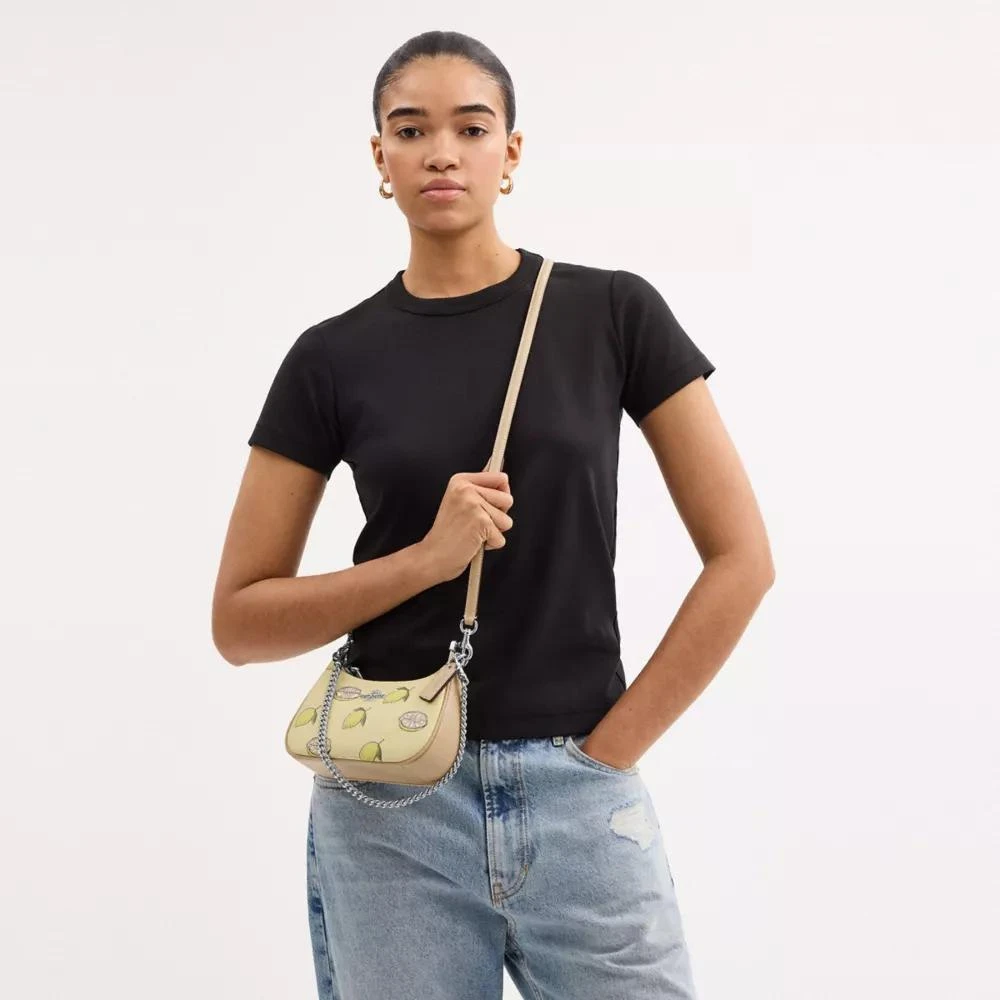 Coach Teri Mini Crossbody Bag With Lemon Print 3