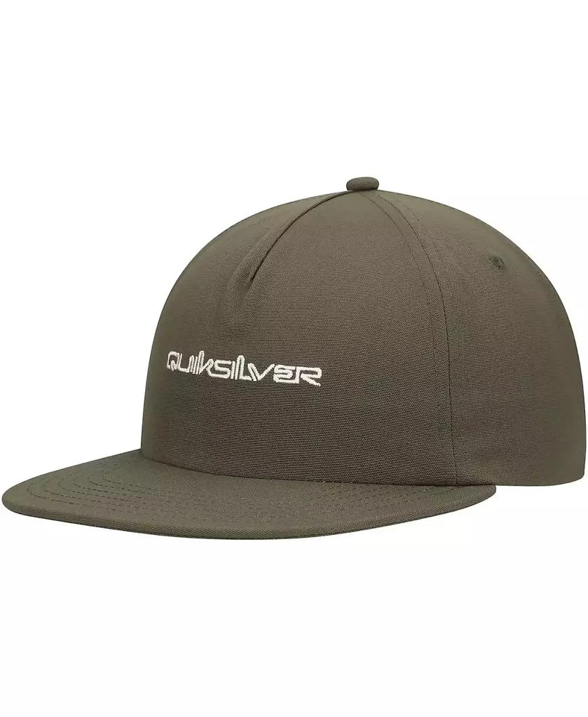 Quiksilver Men's Olive DNA Omni Snapback Hat 1