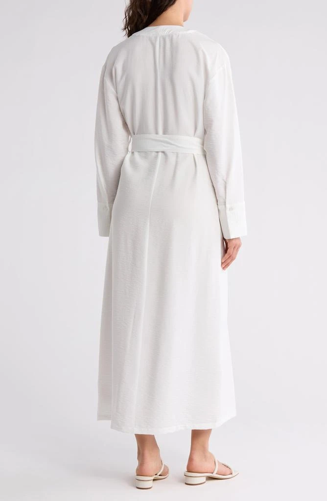 Ellen Tracy Long Sleeve D-Ring Belt Shirtdress 2