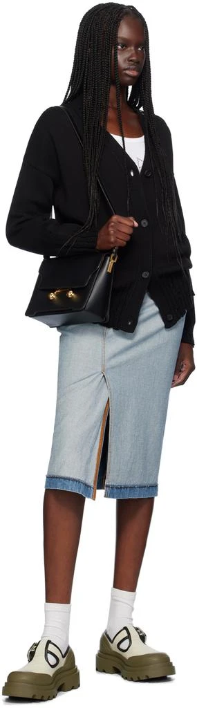 Marni Black Distressed Cardigan 4