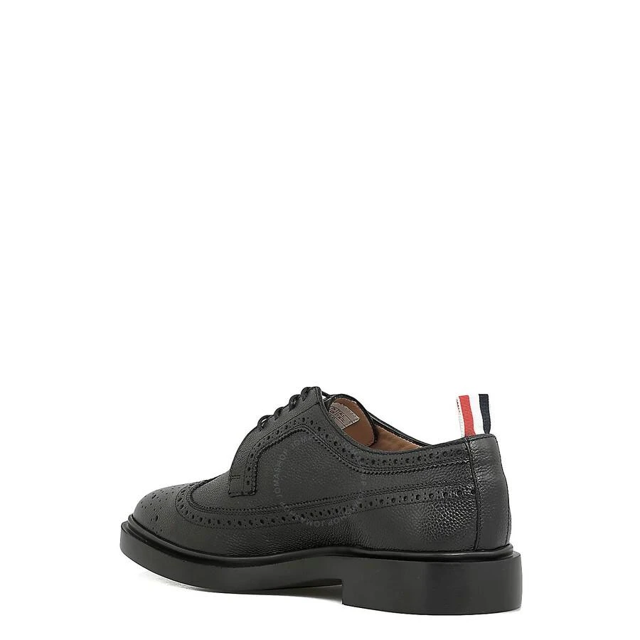 Thom Browne Black Pebble Grain Longwing Brogue 3