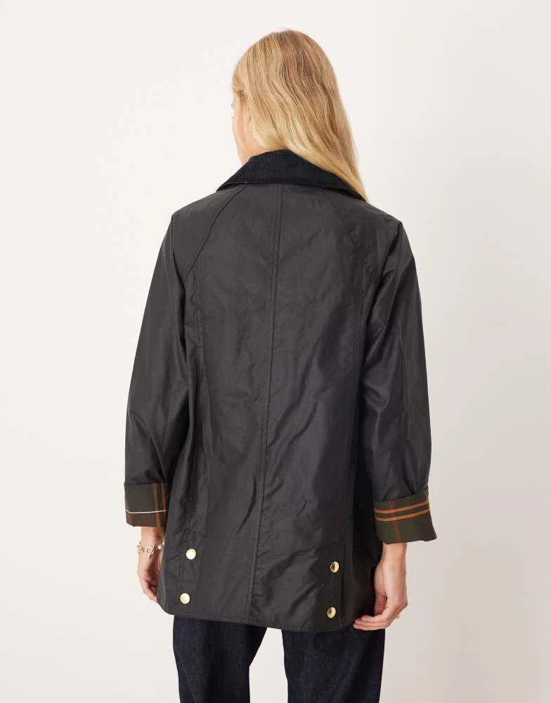 Barbour Barbour Modern Beadnell wax jacket in navy/classic 3
