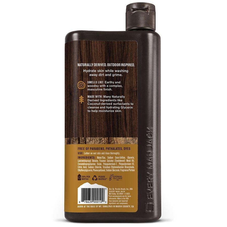 Every Man Jack Body Wash Sandalwood