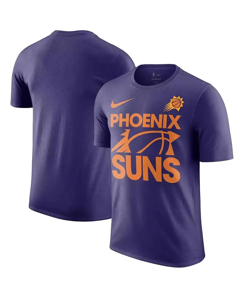 NIKE Men's Purple Phoenix Suns Courtside This Is Our Year T-Shirt 1