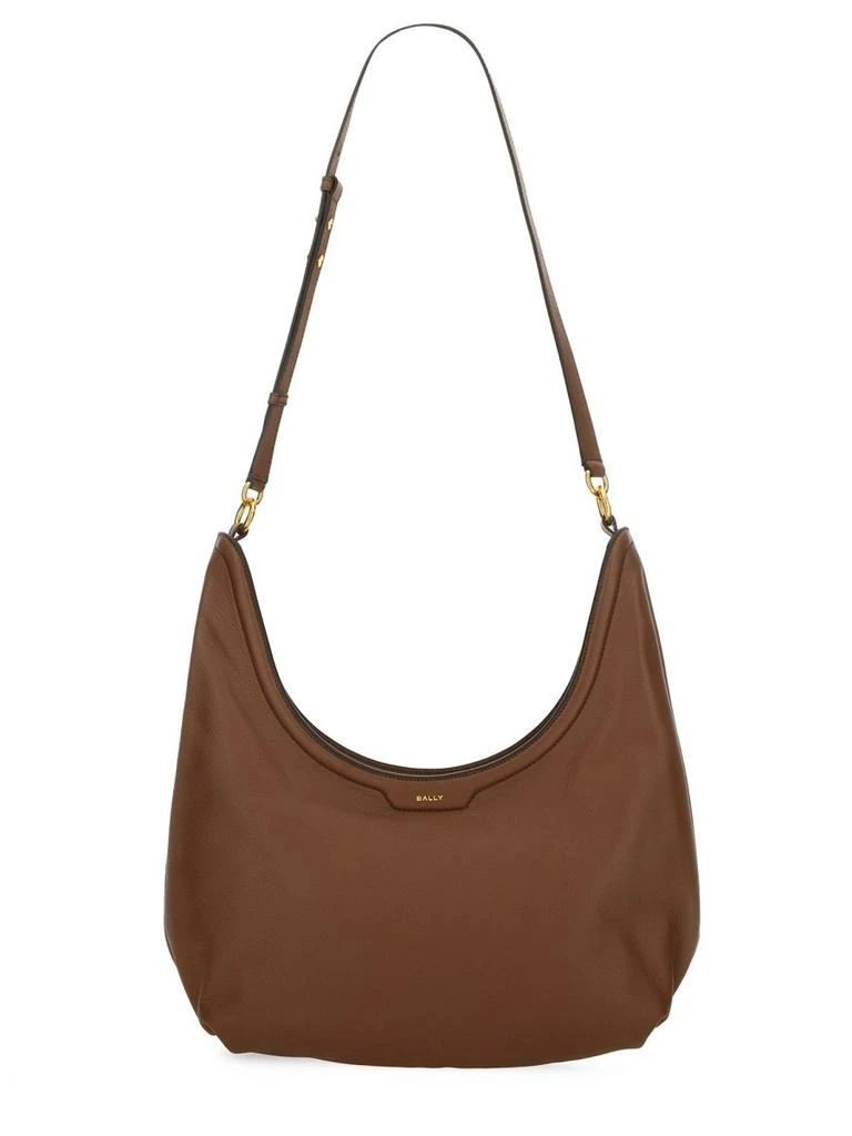 Bally Bally Logo-Stamp Zipped Shoulder Bag 4