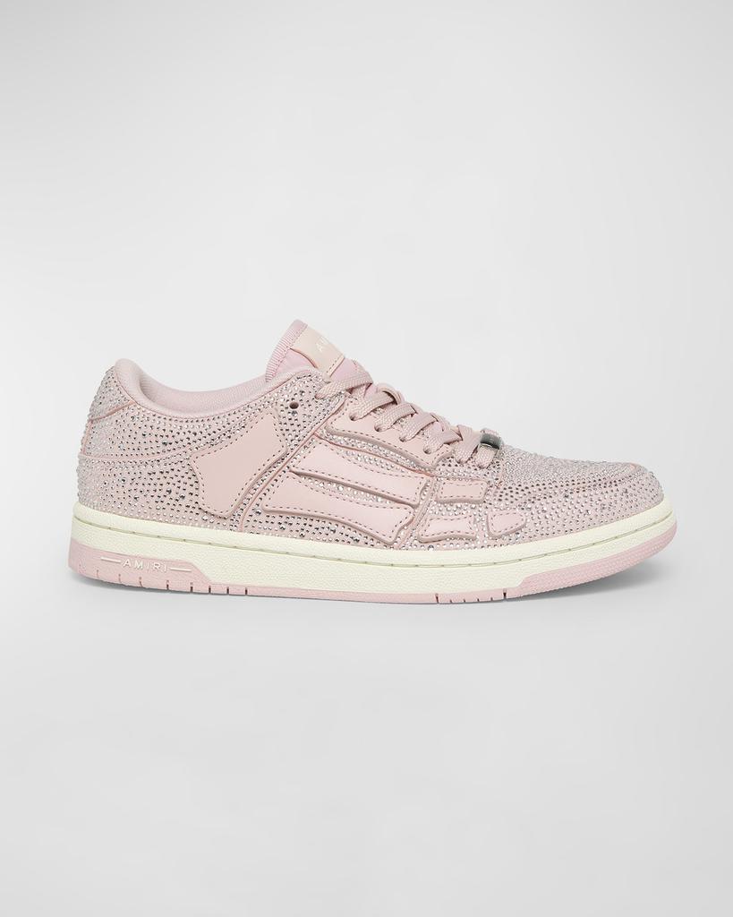 AMIRI Amiri Crystal Satin Skel Top Low Woman'S Sneakers