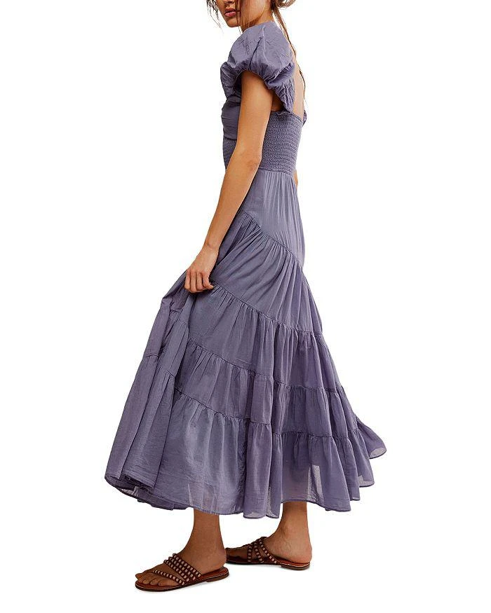Free People Short Sleeve Sundrenched Maxi Dress 5