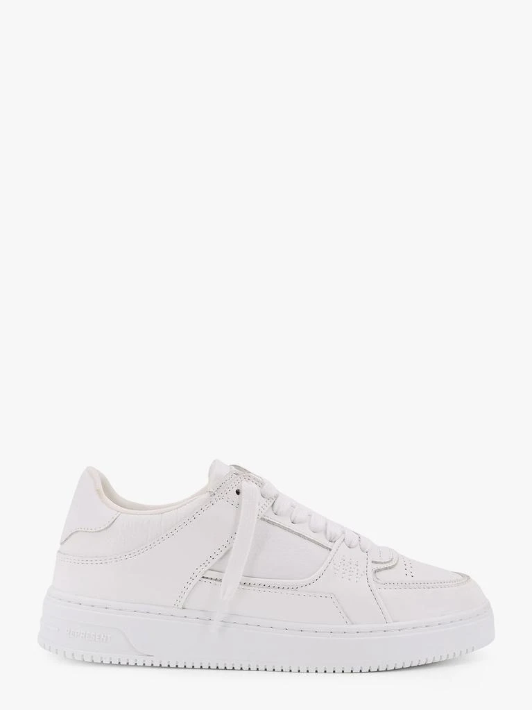 Represent Apex leather and suede sneakers 1
