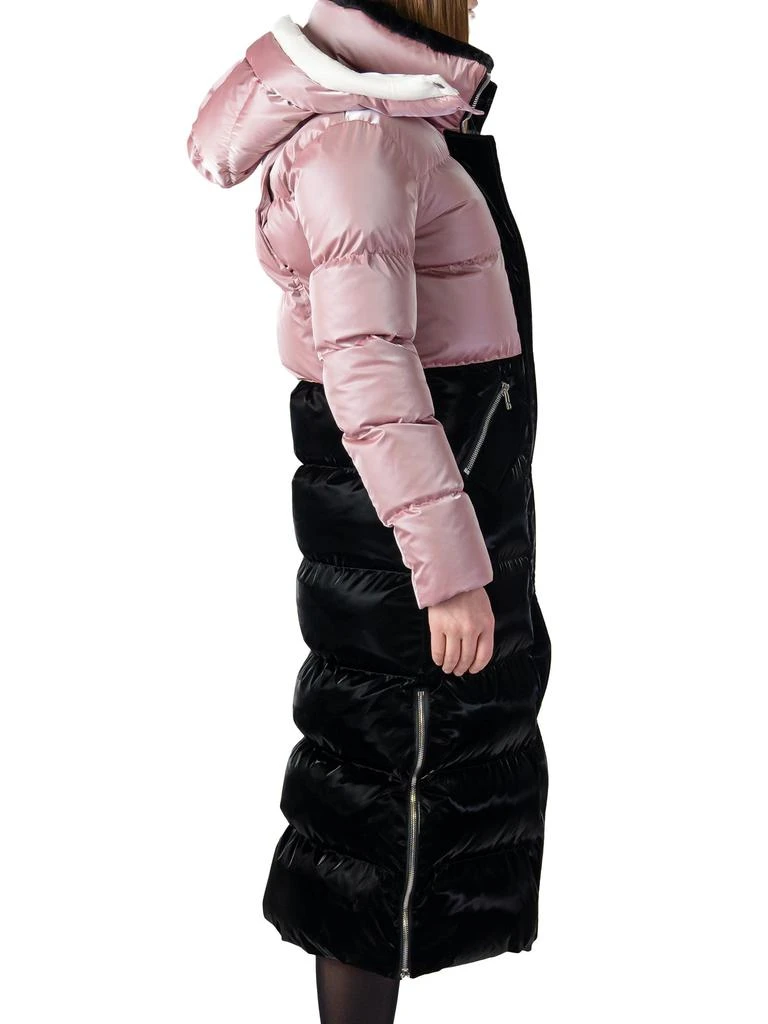 Woodpecker Faux Fur Longline Puffer Parka 3