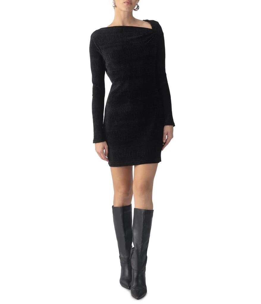 Sanctuary Velvet Asymmetrical Dress 4