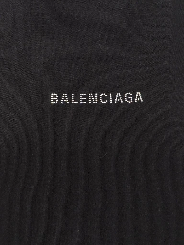 Balenciaga Black Cotton T-shirt 3