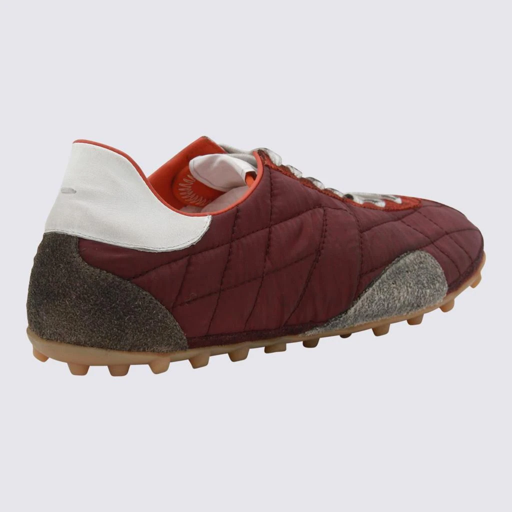 MAISON MARGIELA Maison Margiela Dark Red Sneakers 3
