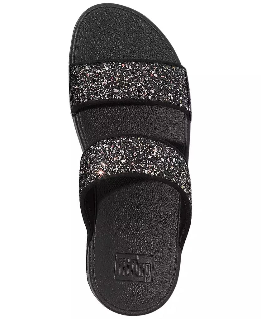 FitFlop Women's Lulu Multi-Tonal Glitter Wedge Sandals 7