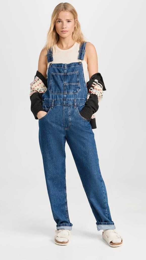 Free People Ziggy Denim Overalls 1