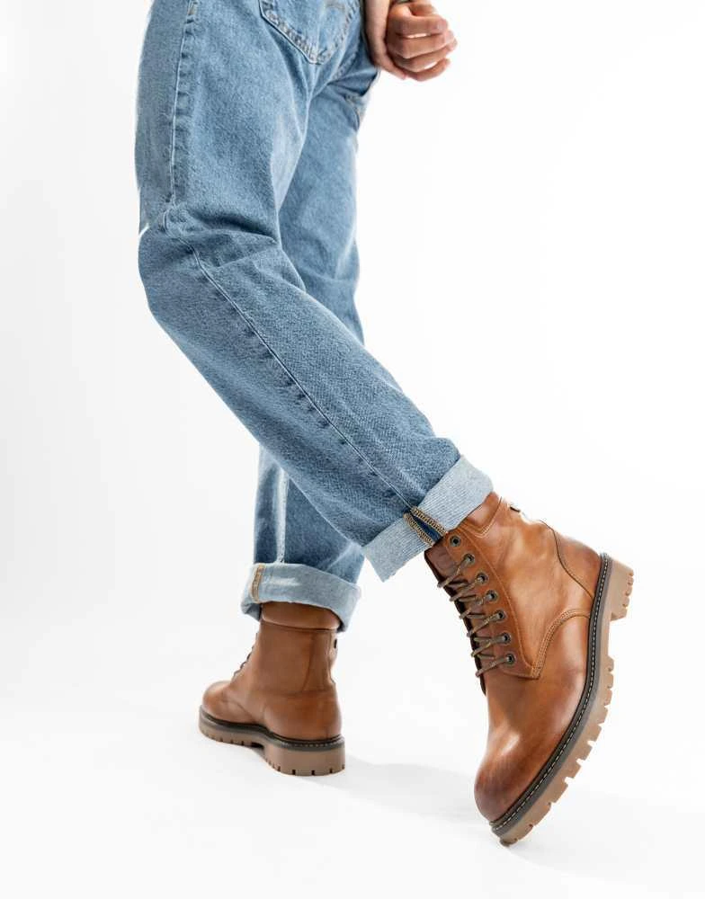 Madden Men Steve Tradestar Lace-Up Boots- Size 12 Madden Men Steve Madden Men main image 3