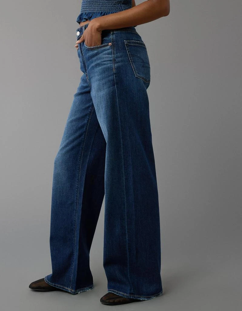 AE AE Dreamy Drape Stretch Super High-Waisted Baggy Wide-Leg Jean 5