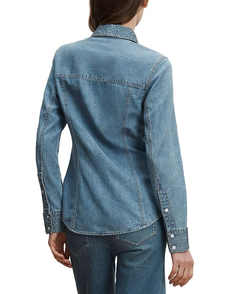 VERONICA BEARD Eddie Rhinestone Shirt 3