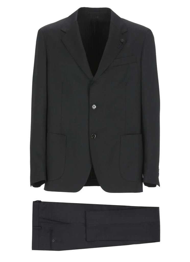 LARDINI Lardini Single-Breasted Tailored Suit 1