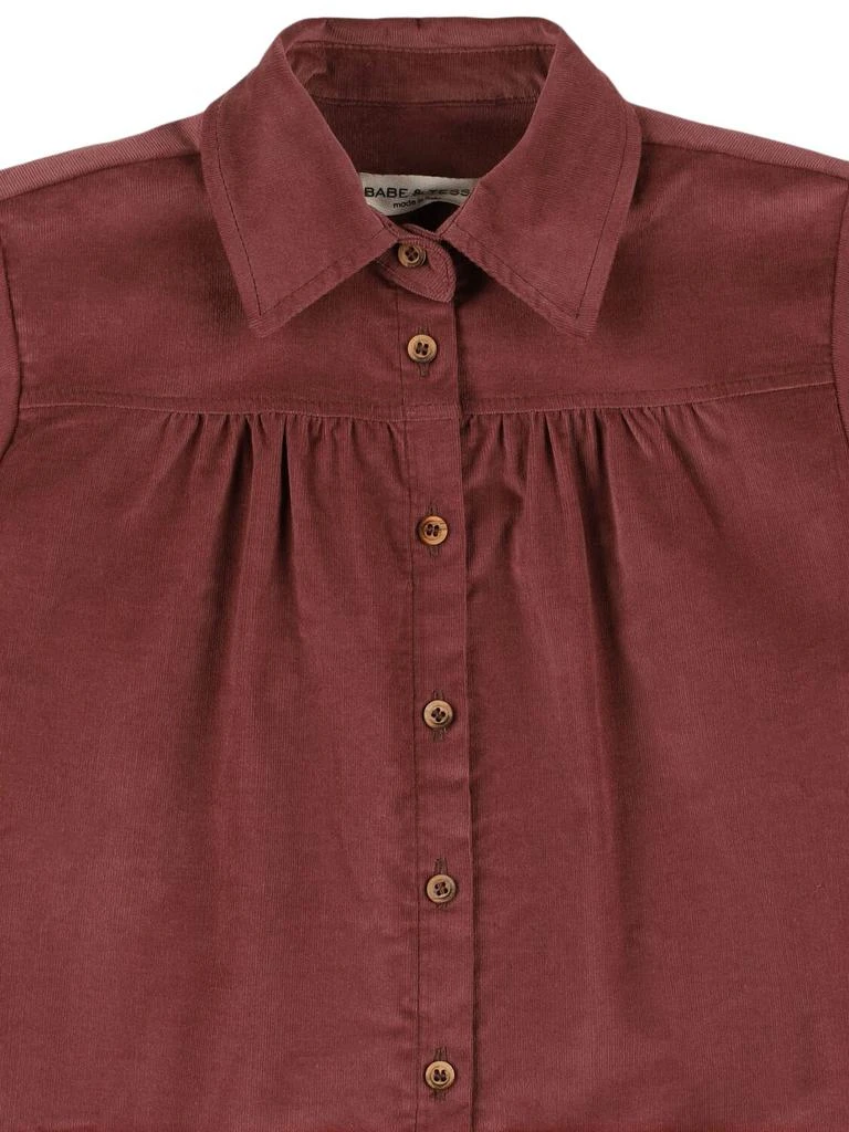 BABE & TESS Stretch Cotton Shirt Dress 1