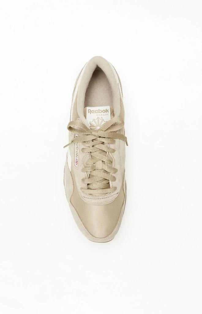 Reebok Tan Classic Nylon Vintage Suede Shoes 5