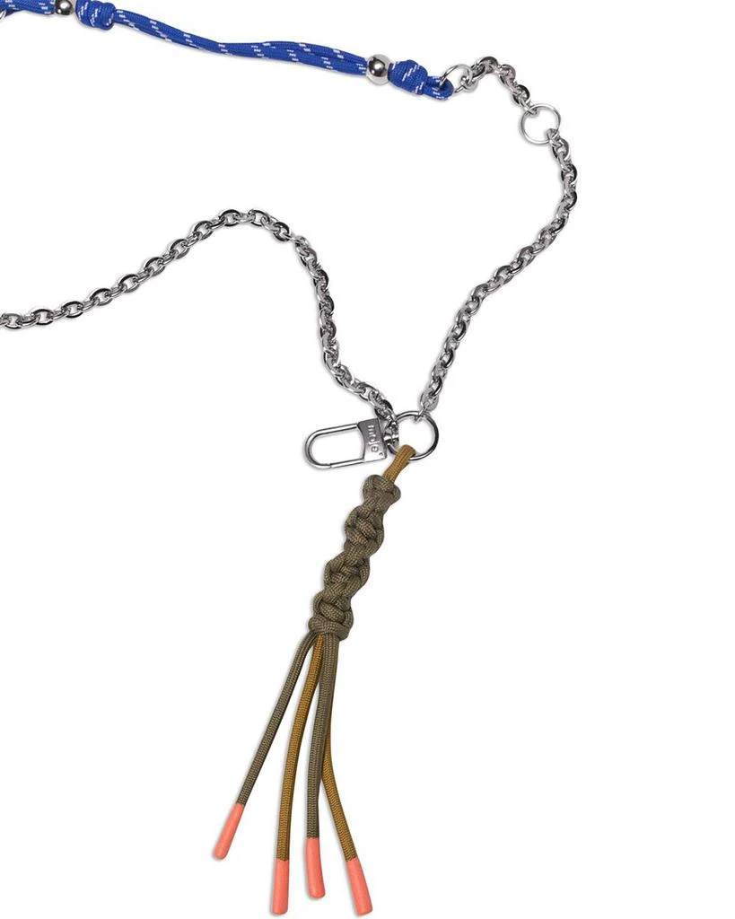 Maje Chain 
Cord Bag Charm 6