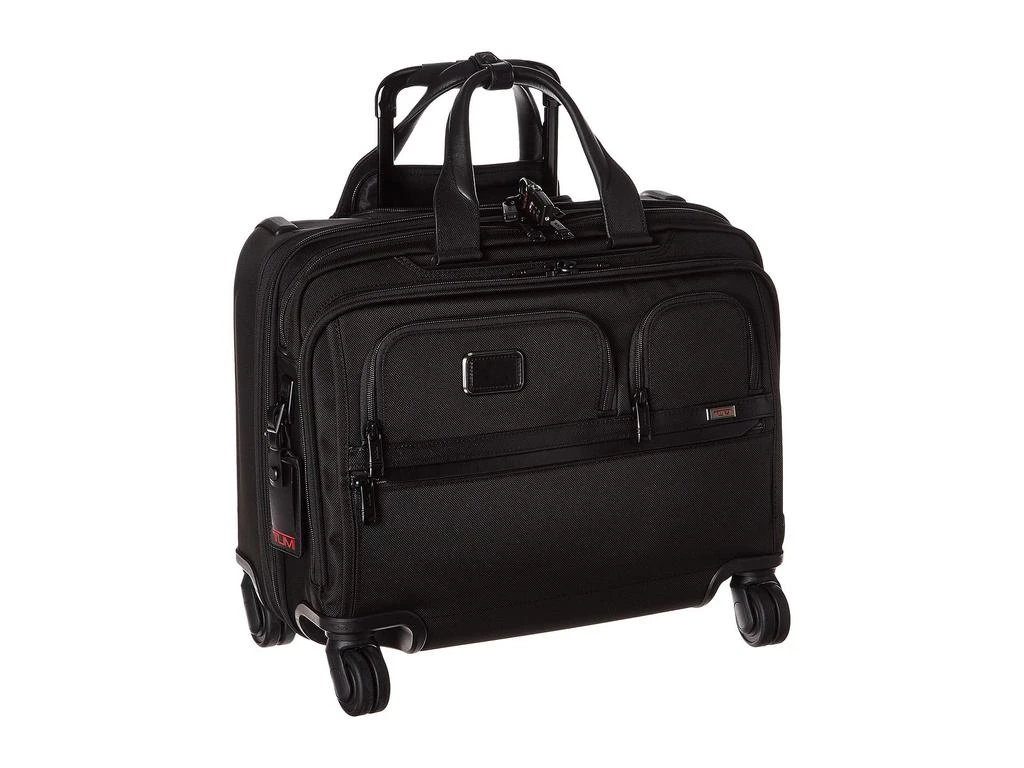 Tumi Alpha 3 Deluxe 4 Wheeled Laptop Case Brief 1