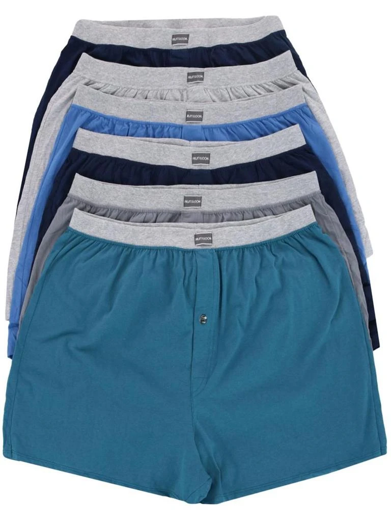 The Loom Men's Big and Tall Knit Boxers Assorted (6 Pack) 4