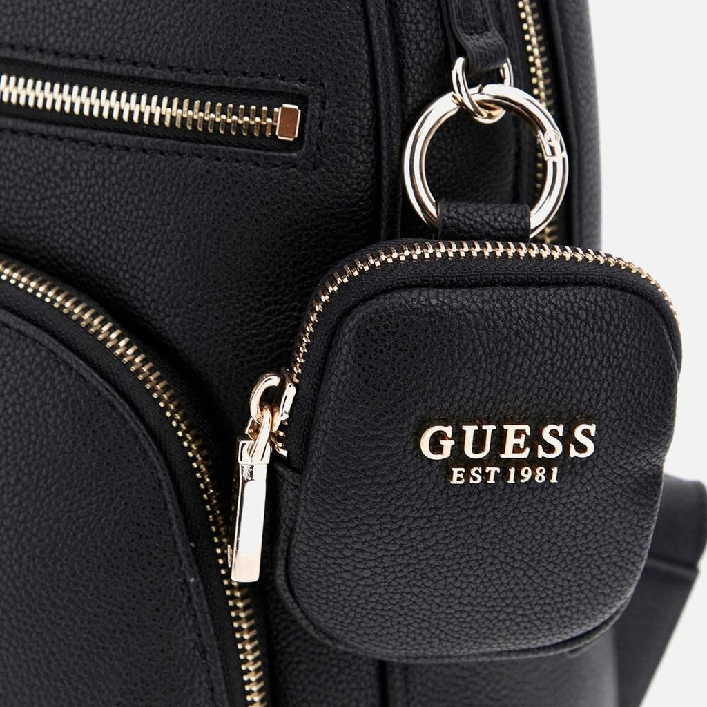 GUESS Guess Powerplay Grained-Effect Faux Leather Backpack 4