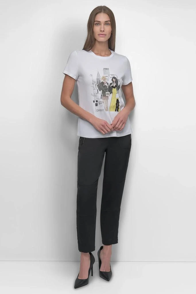 DKNY CHRYSLER CONVERSATIONAL TEE 5