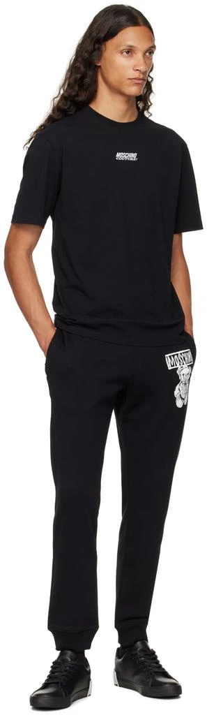 Moschino Black Teddy Bear Sweatpants 4