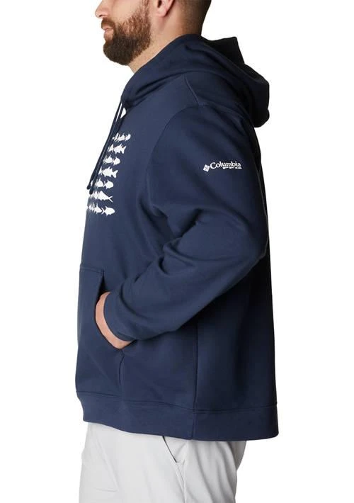 Columbia Mens Big Pfg Fish Flag Ii Hoodie 3
