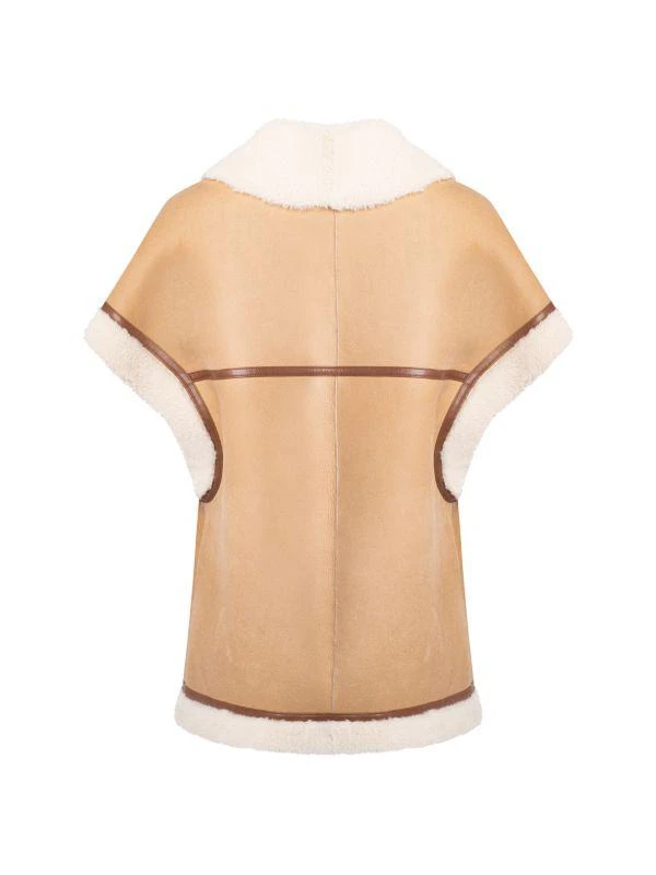 WOLFIE FURS Made For Generationsâ„¢ Short Sleeve Shearling Leather Coat 2