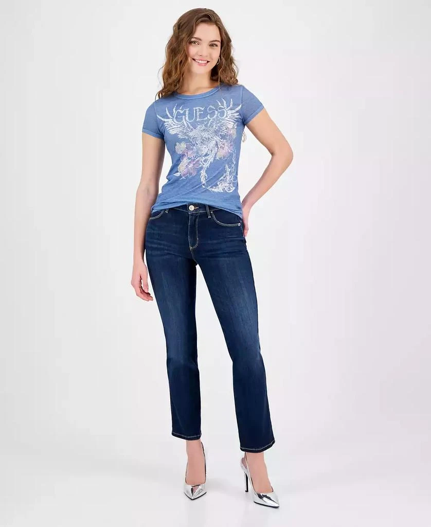 GUESS Women's Phoenix Embellished Short-Sleeve T-Shirt 2