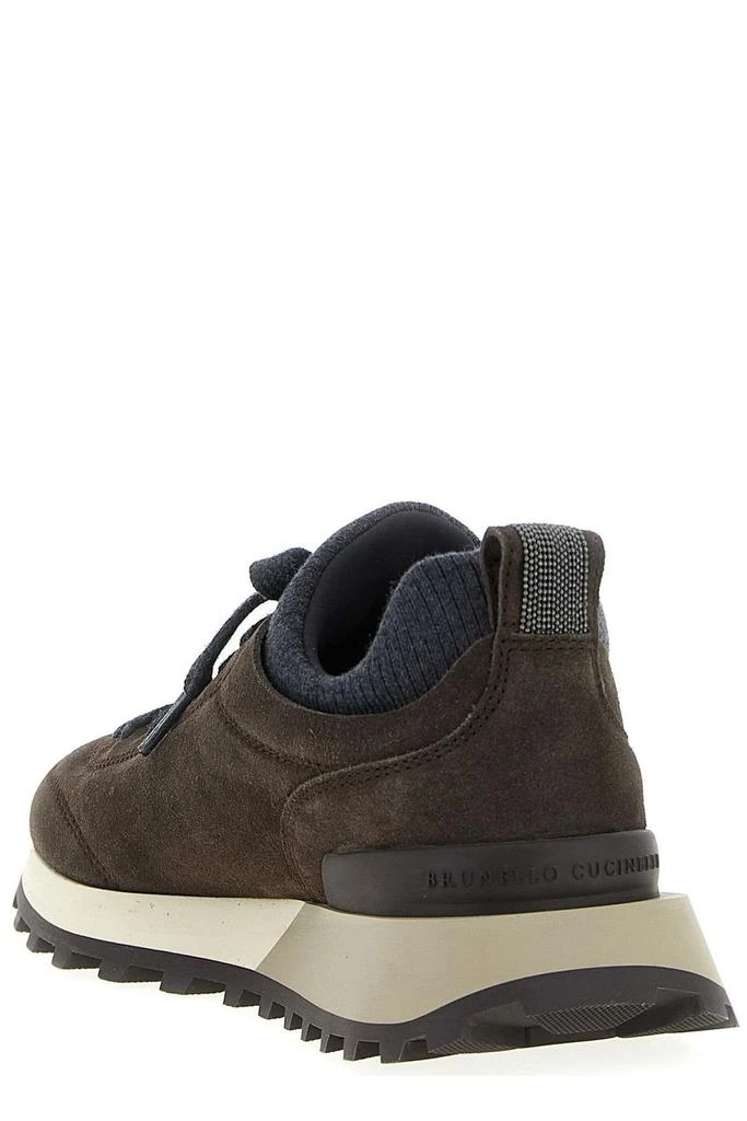 Brunello Cucinelli Brunello Cucinelli Knit Detailed Sneakers 3