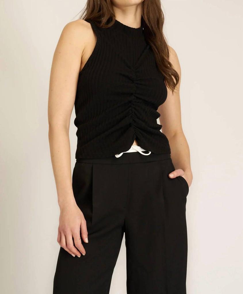 Project Social T Project Social T - In Your Head Ruched Tank