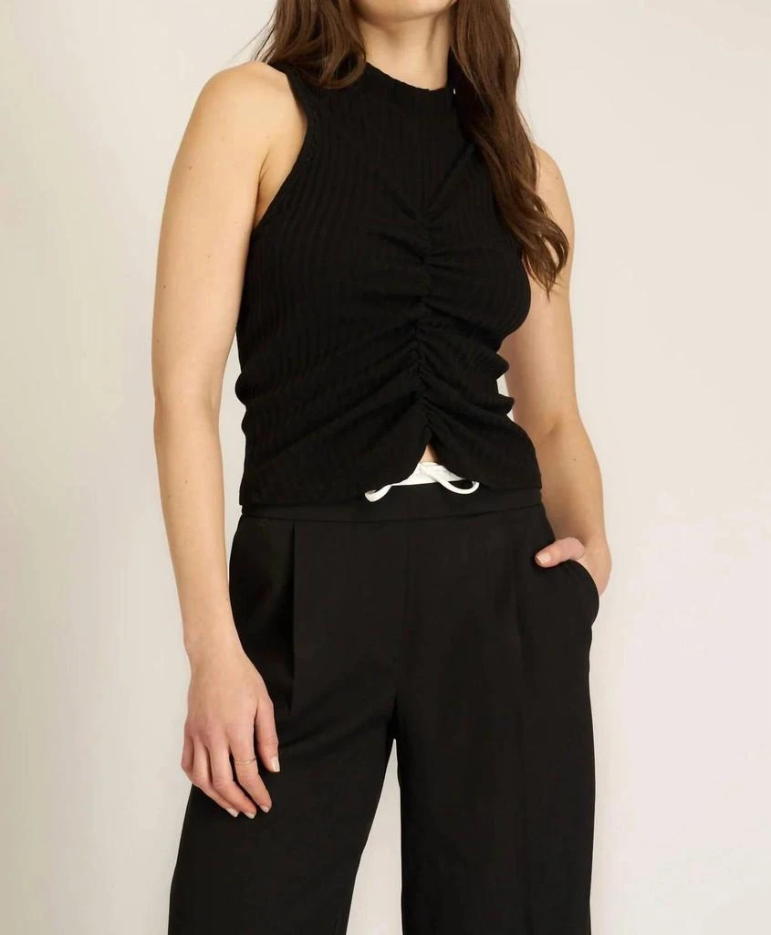 Project Social T Project Social T - In Your Head Ruched Tank 1