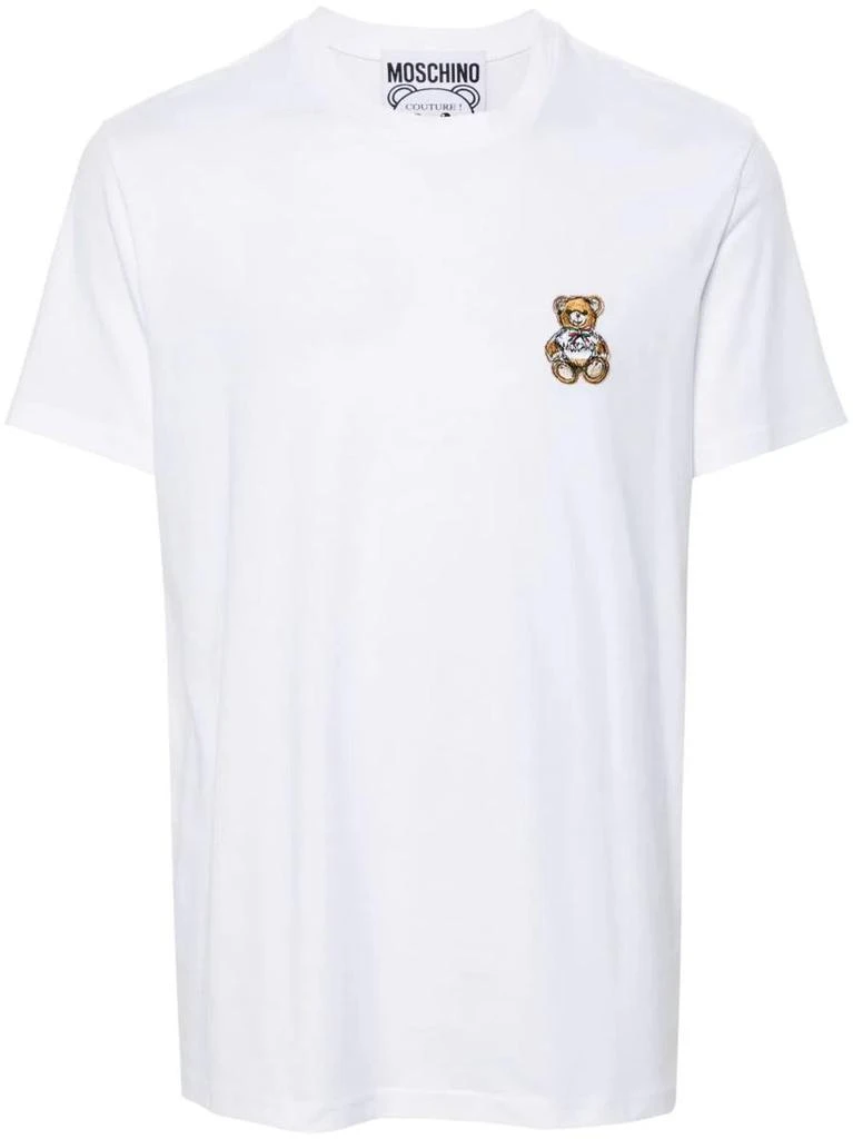 Moschino Moschino T-Shirt With Teddy Bear Application 1