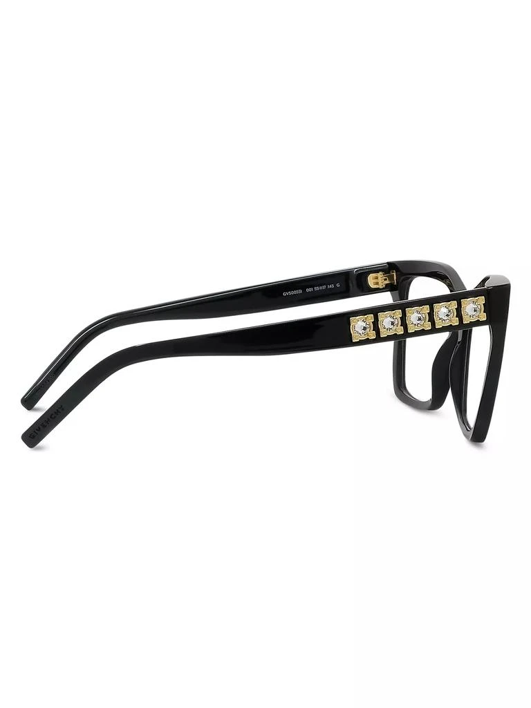 Givenchy 51MM Rectangular Eyeglasses 7
