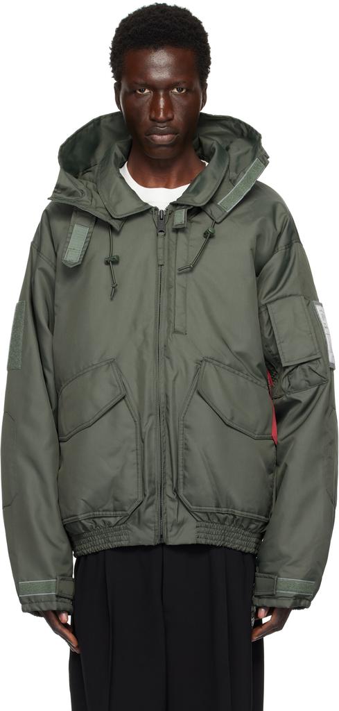 n.hoolywood Khaki Alpha Industries Edition CWU-45P Jacket