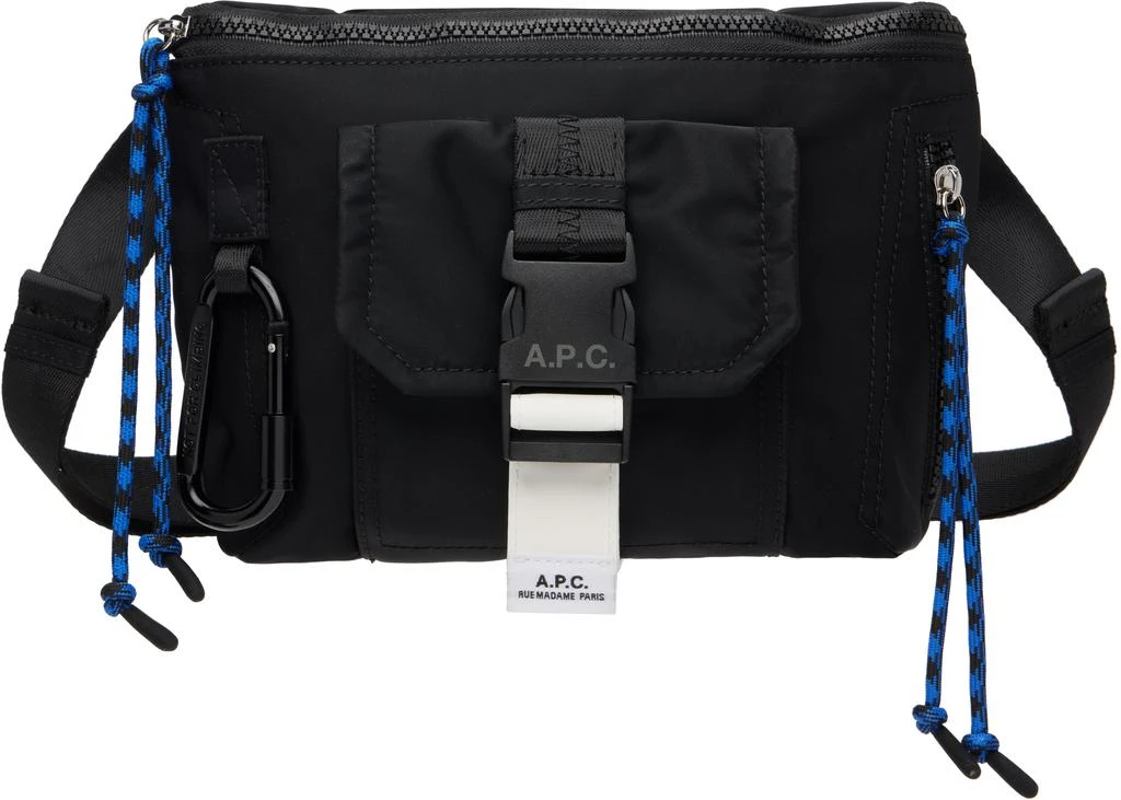 A.P.C. Black Trek Bum Bag